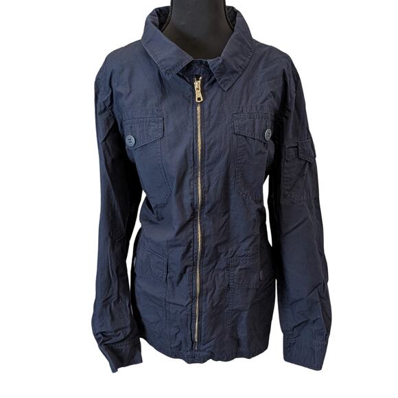 Tommy Hilfiger Navy Blue Field Jacket | Women's XL - Picture 1 of 7